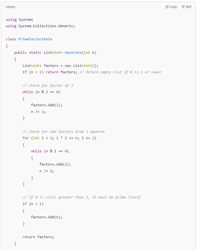 AI-generated code without TDD